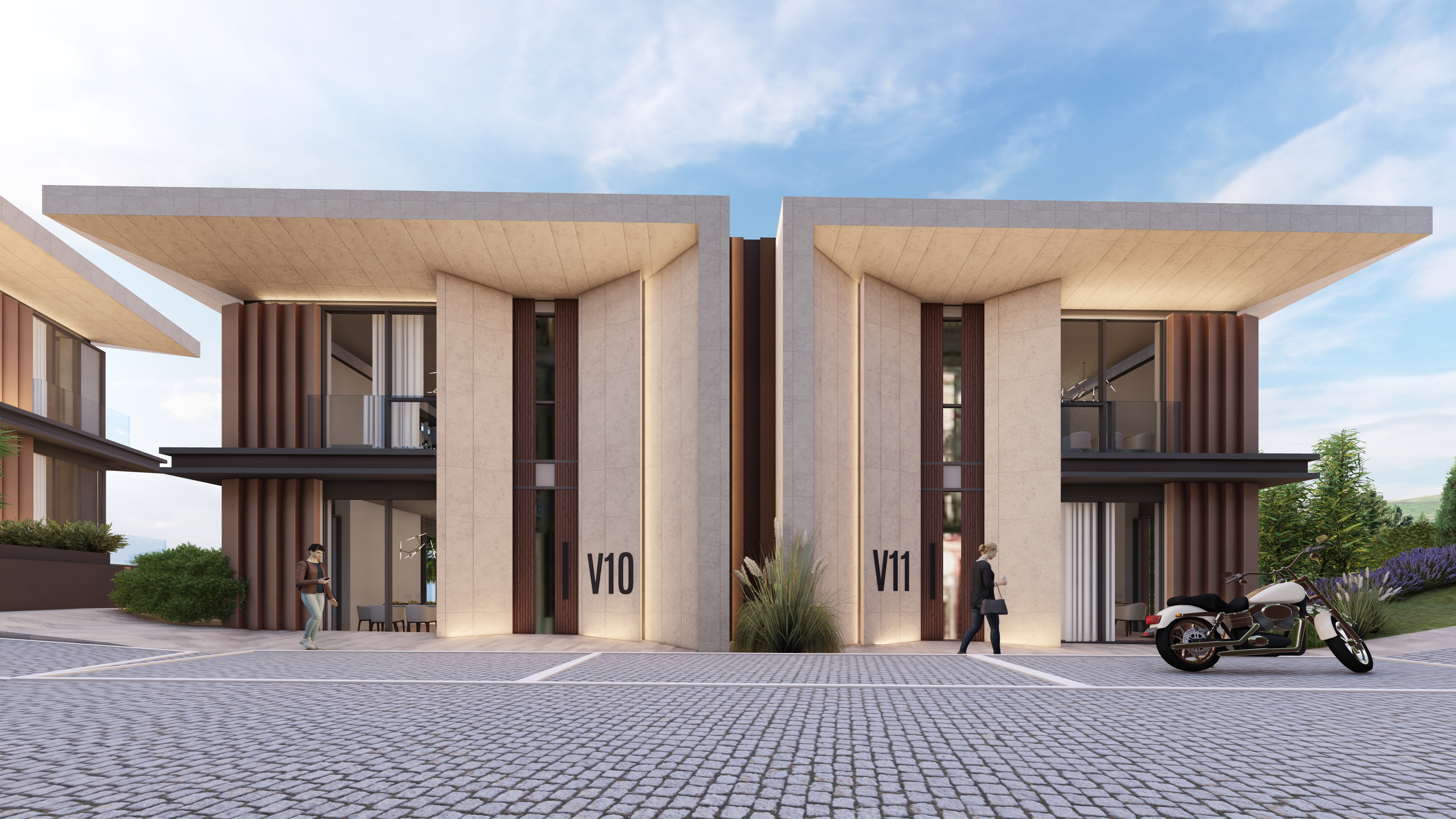 Vera Beykoz Mona • Mimari Detay ve Çatı Perspektifi